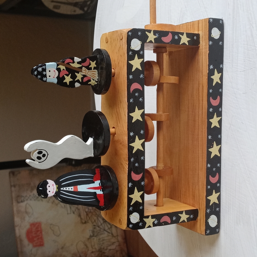 Vintage Handmade Halloween Decoration and Game